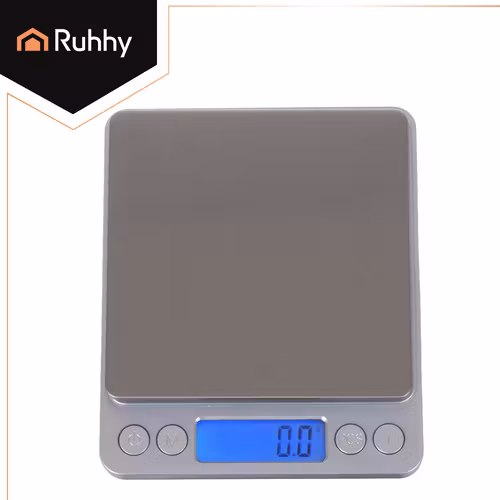 Precision Köksvåg 0,1g–2kg Ruhhy – Digital LCD Vå