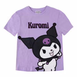 Hello Kitty Kuromi T-shirt Barn Lila – 116–152 cm