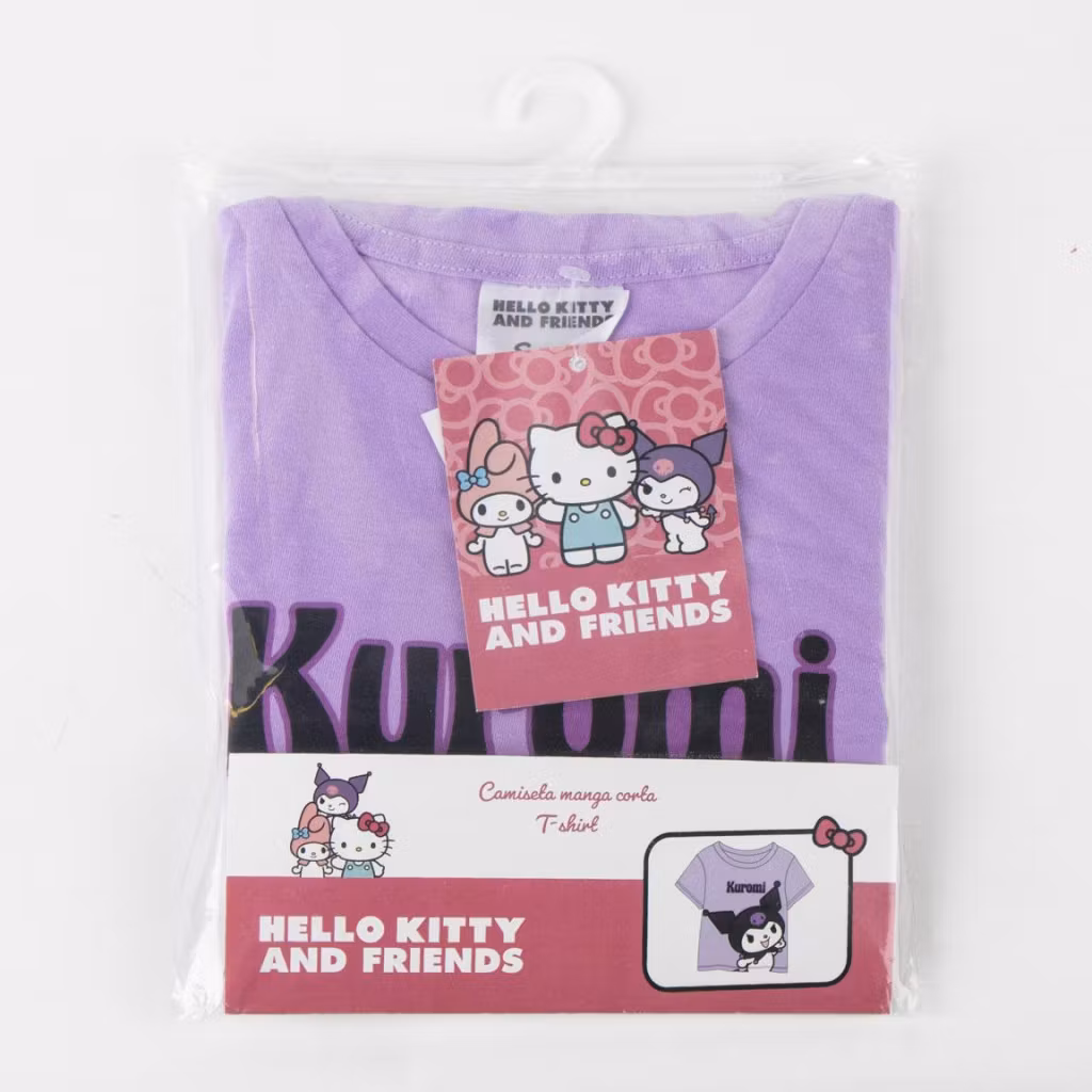 Hello Kitty Kuromi T-shirt Barn Lila – 116–152 cm