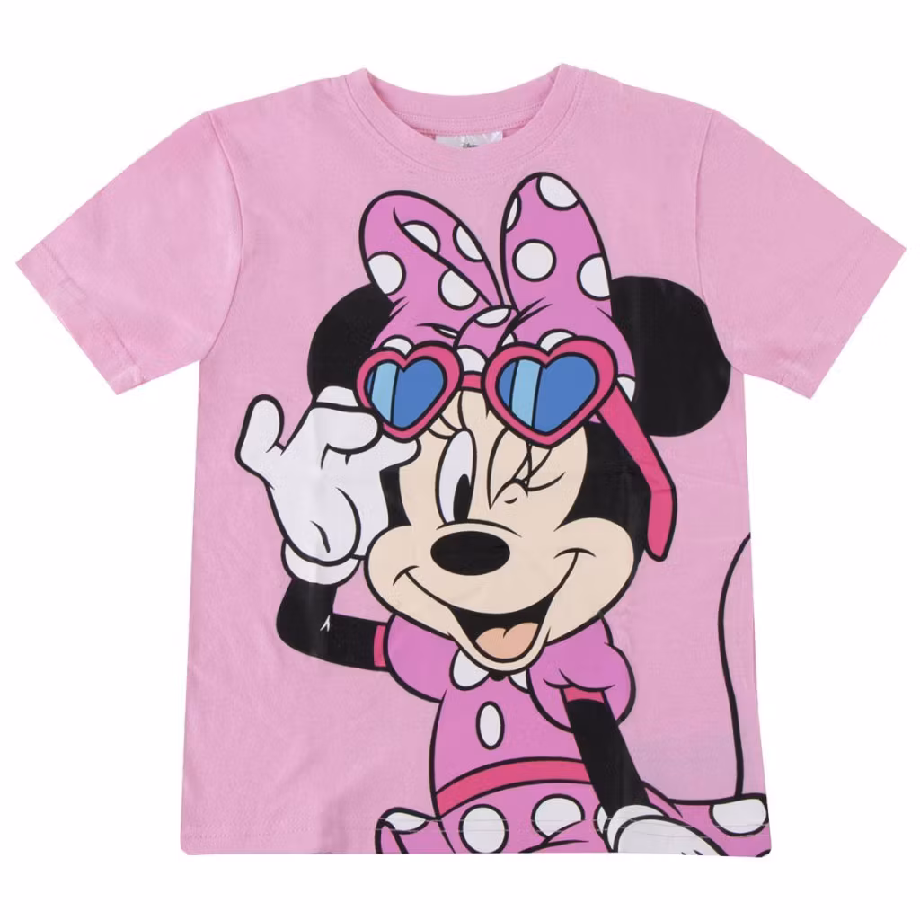 Dora & Minnie T-shirt Barn Rosa – 98–116 cm