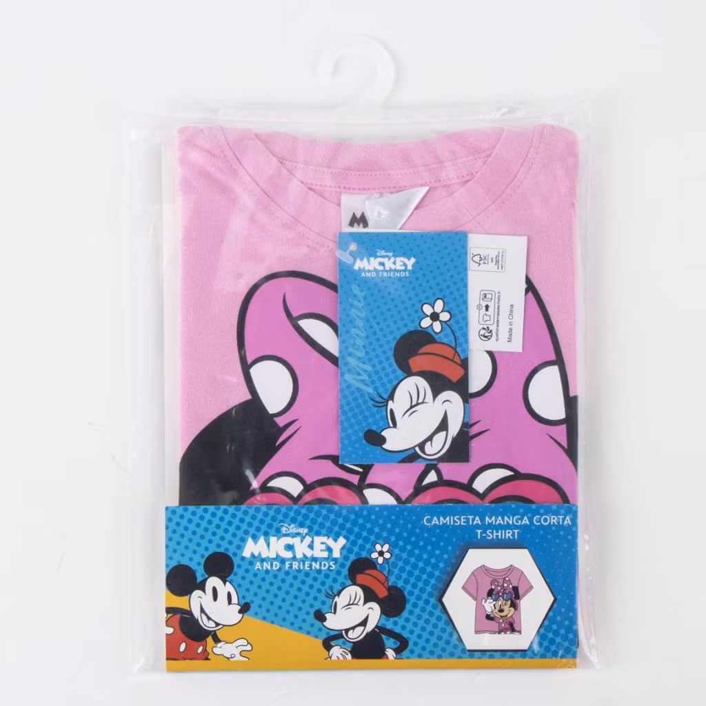 Dora & Minnie T-shirt Barn Rosa – 98–116 cm