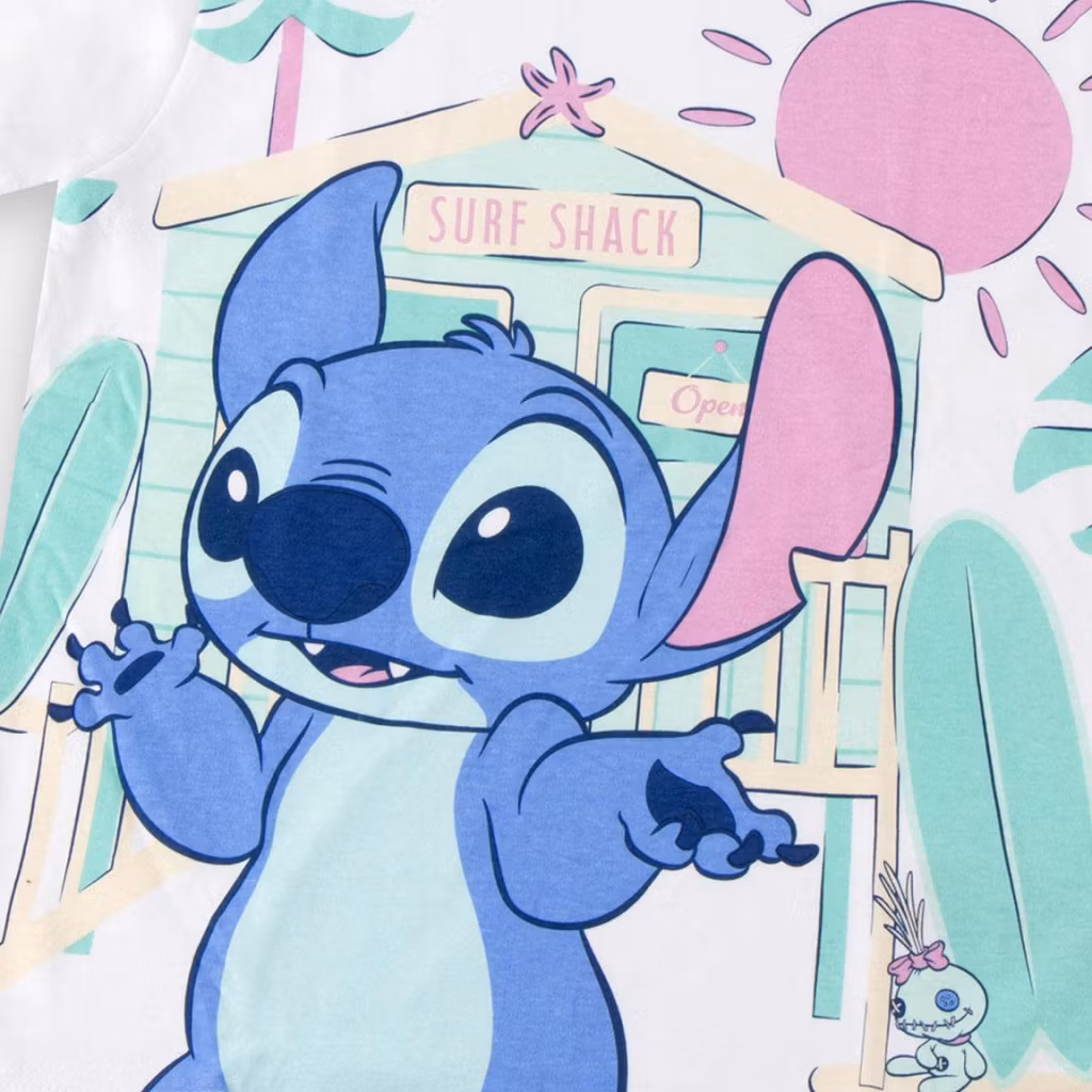 Lilo & Stitch Surf Shack T-shirt Barn – 116–152 cm