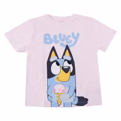 Bluey Ice Cream T-shirt Barn Rosa – 98–116 cm