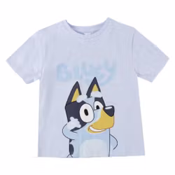 Bluey Smile T-shirt Barn Blå – 98–116 cm