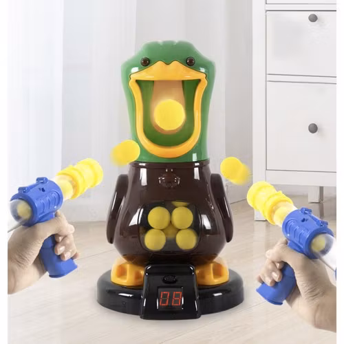 Hungry Duck Skjutspel Barn – Målspel med 2 Pistoler