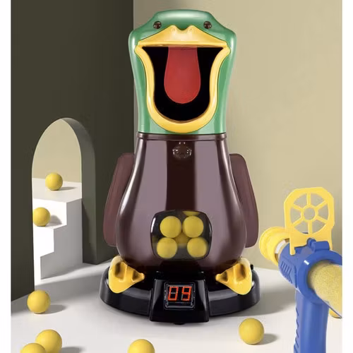 Hungry Duck Skjutspel Barn – Målspel med 2 Pistoler