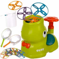 Flying Disc Launcher Barn – Utomhusleksak med Skivor