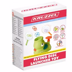 Flying Disc Launcher Barn – Utomhusleksak med Skivor