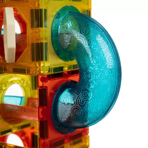 Magnetiska Byggklossar 77 delar – Lysande Byggset Barn