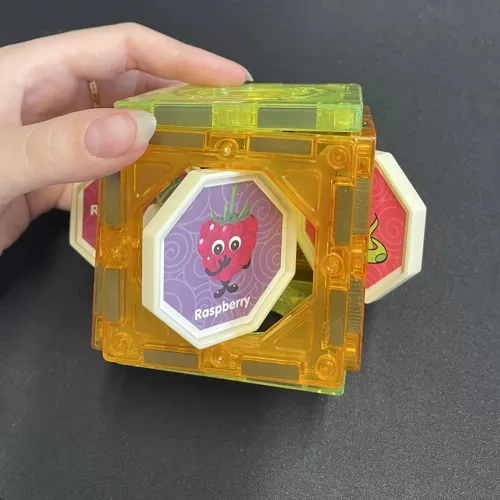 Magnetiska Byggklossar 77 delar – Lysande Byggset Barn