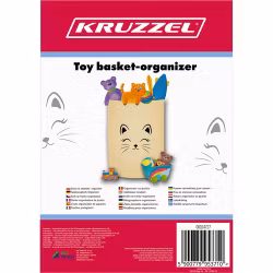 Förvaringskorg XL 42L – Leksaker & Tvätt Organizer