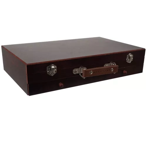 Målarset 130 delar i Träväska – Konstset Barn & Vuxna