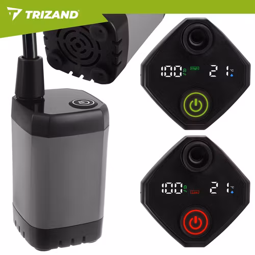 Portabel campingdusch 6000mAh – Trizand USB dusch för camping & resa