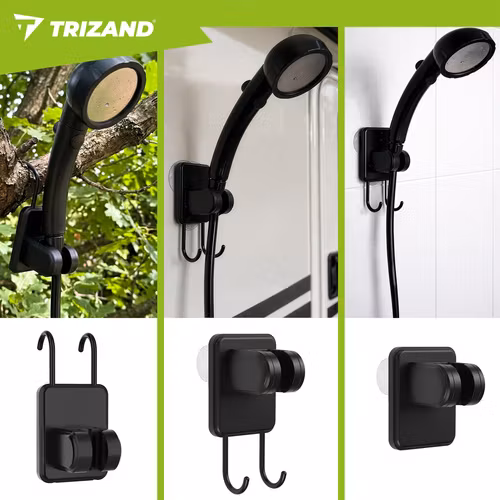 Portabel campingdusch 6000mAh – Trizand USB dusch för camping & resa