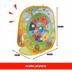 Kruzzel Ball Throw kastspel 3-i-1 – lek & motorik för barn