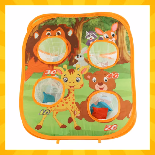 Kruzzel Ball Throw 3-in-1 -heittopeli – leikkiä ja motorisia taitoja lapsille