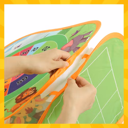 Kruzzel Ball Throw 3-in-1 -heittopeli – leikkiä ja motorisia taitoja lapsille