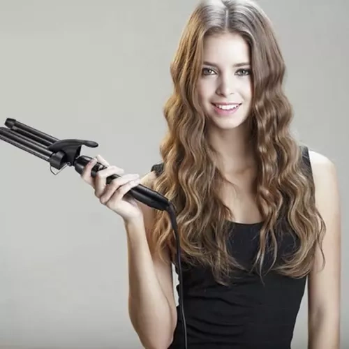 Vågtång 3 cylindrar 22 mm – justerbar temperatur 80–210°C