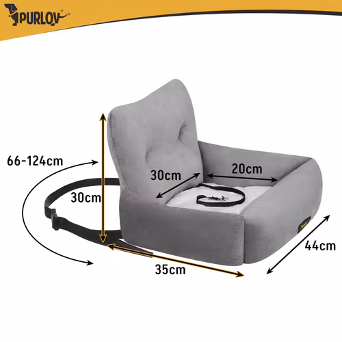Hundbilstol S – Purlov vattentät bilstol för små hundar & katter