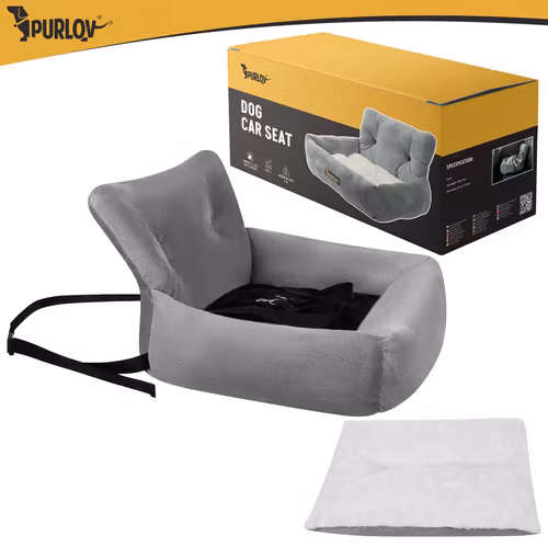 Hundbilstol S – Purlov vattentät bilstol för små hundar & katter