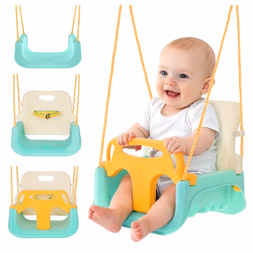 Barnsitsgunga 3-i-1 Kruzzel – gunga för baby & barn upp till 30 kg