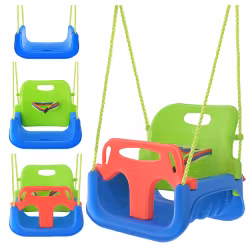 Barnsitsgunga 3-i-1 Kruzzel – justerbar gunga upp till 30 kg