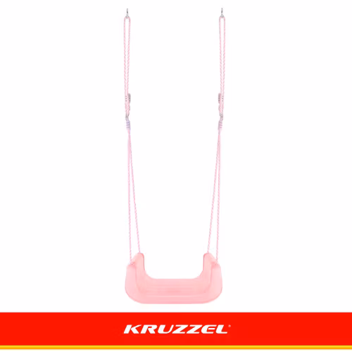 Barnsitsgunga 3-i-1 Kruzzel – rosa/turkos gunga upp till 30 kg