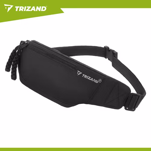 Midjeväska träning 2L – Trizand running belt svart unisex