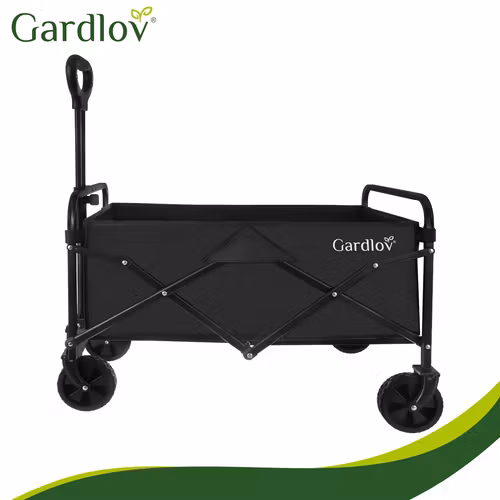 Sammenleggbar hagevogn 90L 100 kg – Gardlov transportvogn