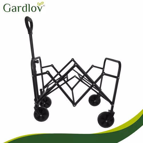 Sammenleggbar hagevogn 90L 100 kg – Gardlov transportvogn