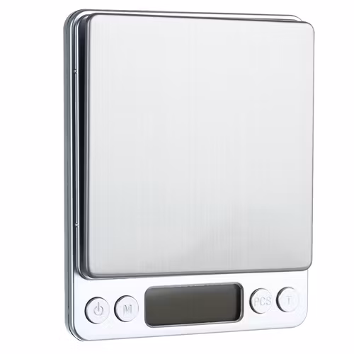 Precisionsvåg 0,01 g – 500 g LCD | Digital köksvåg RUHHY