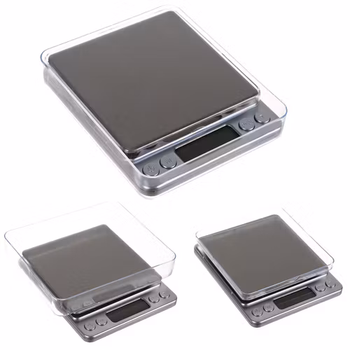 Precisionsvåg 0,01 g – 500 g LCD | Digital köksvåg RUHHY