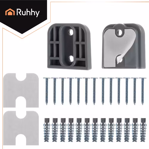 Säkerhetsgrind 157 cm utdragbar | Trappgrind utan tröskel RUHHY