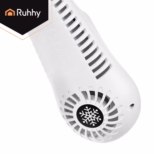 Nackfläkt USB-C trådlös | Portabel kylfläkt med LED RUHHY