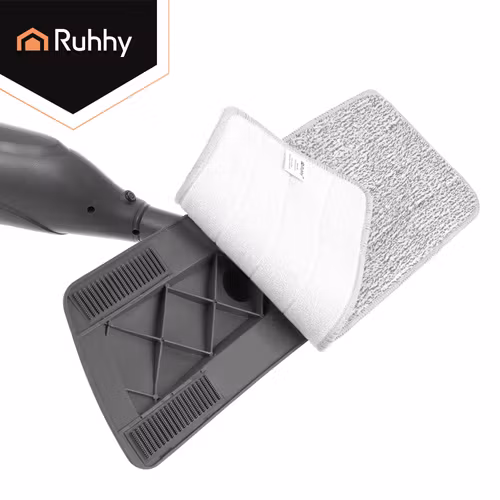 Spraymopp 300 ml 360° | Mopp med behållare & 3 dukar RUHHY