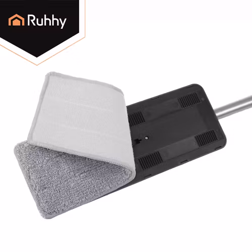 Moppdukar 33 cm 5-pack | Kardborre till platt mopp RUHHY