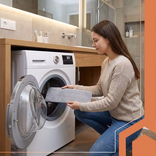 Moppdukar 33 cm 5-pack | Kardborre till platt mopp RUHHY