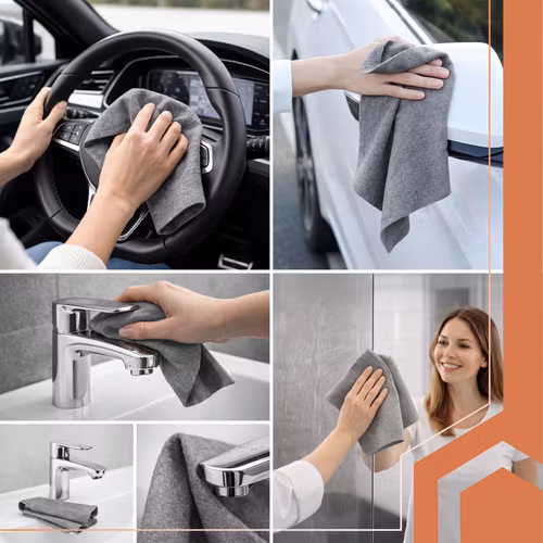Fönsterdukar mikrofiber 30×40 3-pack | Rengör utan ränder RUHHY