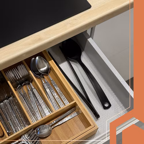 Halkskyddsmatta 500×50 cm | Skydd för lådor & skåp RUHHY