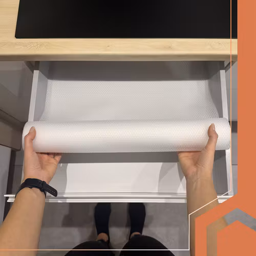 Halkskyddsmatta 500×50 cm | Skydd för lådor & skåp RUHHY