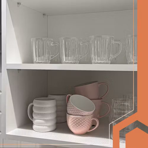 Halkskyddsmatta 500×50 cm | Skydd för lådor & skåp RUHHY