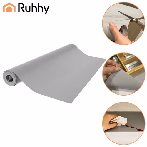 Skridsikker måtte 500×50 grå | Beskyttelse til skuffer og skabe RUHHY