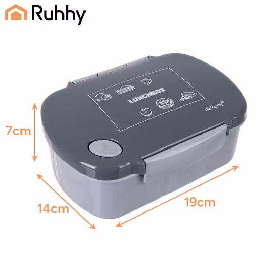 Matlåda 800 ml med fack | Läckagesäker lunchbox RUHHY