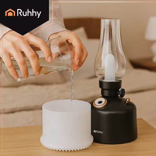 Luftfuktare RGB LED Retro | USB-C aromadiffuser RUHHY Aive