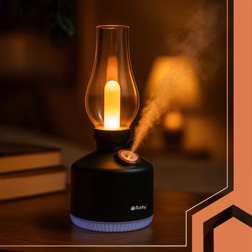 Luftfuktare RGB LED Retro | USB-C aromadiffuser RUHHY Aive