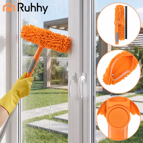 Fönstertvätt teleskop 1,8 m | 3-i-1 fönsterputs RUHHY
