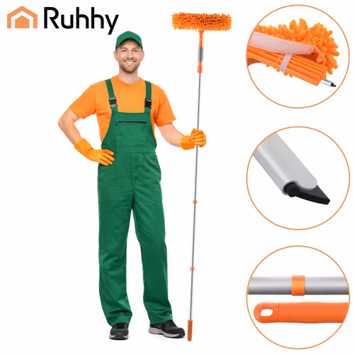 Fönstertvätt teleskop 1,8 m | 3-i-1 fönsterputs RUHHY
