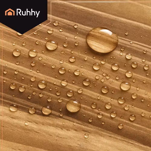 Blomsterställ i Trä 6 Hyllor – Stående Växtställ för 7 Krukor, Naturligt Trä