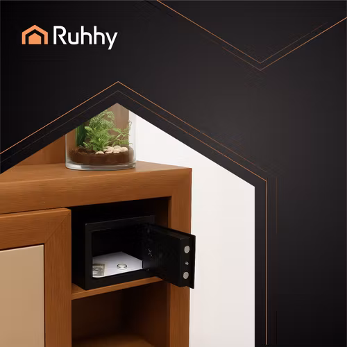 Hemlås Elektroniskt Lås | Säkerhetsskåp med Kod och Nödlås