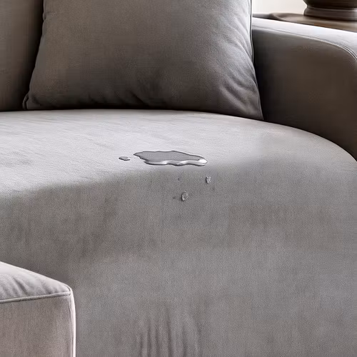 Hörnsofföverdrag Mörkgrå Velour – Elastiskt & Hållbart (145-185 cm)